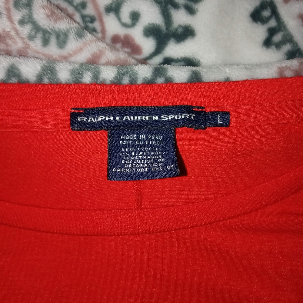 Women Ralph Lauren Red Top
